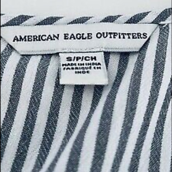 American Eagle Outfitters, Precious Railroad Striped Dress, Excellent Condition - Picture 2 of 11